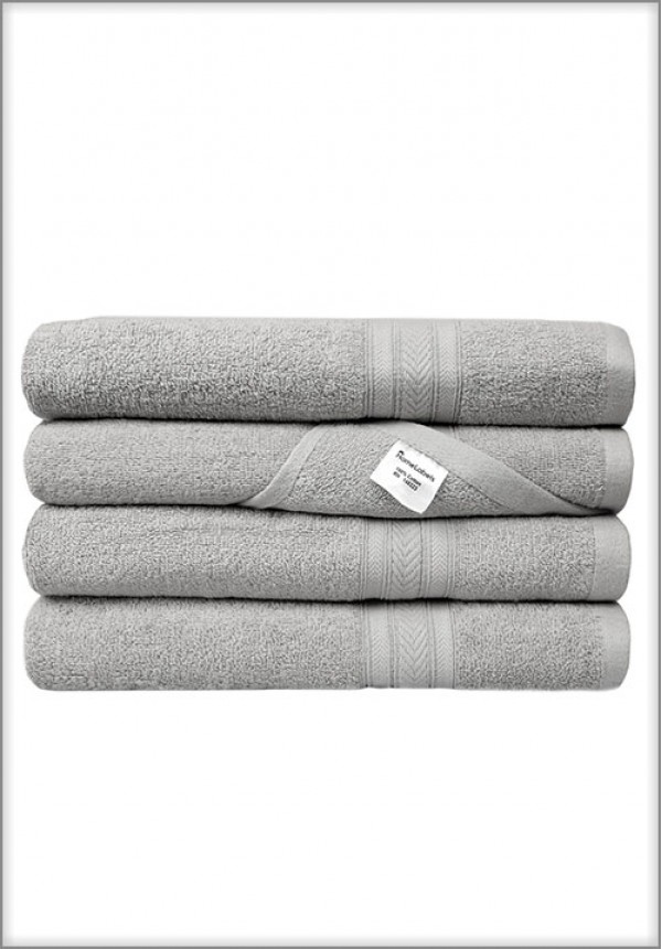 silver bath towel sets